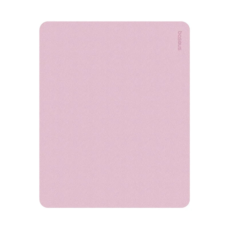 Simple Color Anti-Slip PU Leather Mouse Pad