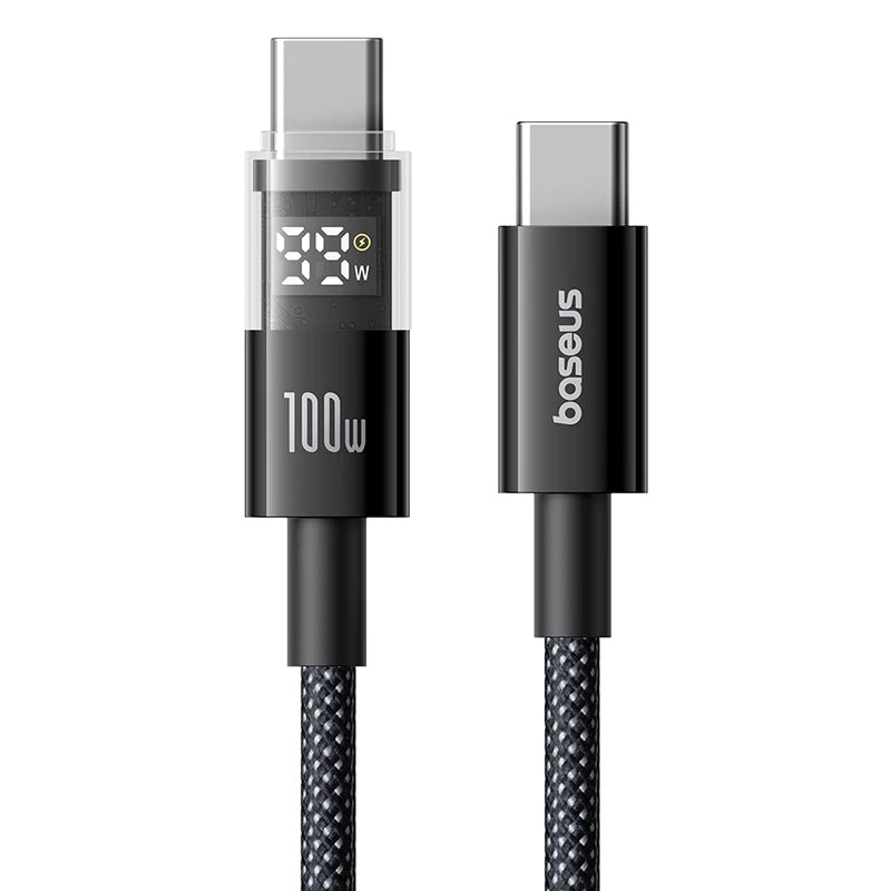 Baseus 100W USB-C Cable with LED Display