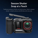 TELESIN Hand Grip and Rabbit Cage Set for Insta360 Ace Pro 2