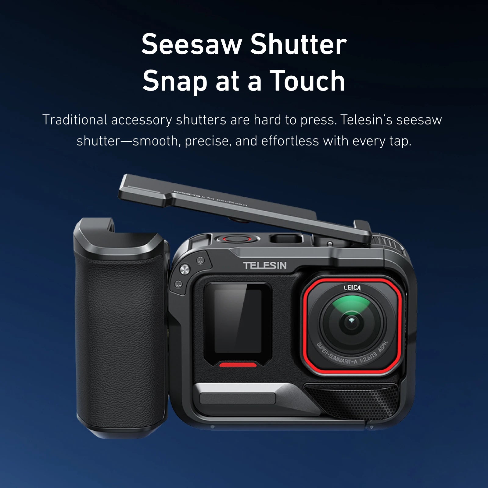 TELESIN Hand Grip and Rabbit Cage Set for Insta360 Ace Pro 2