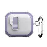 Self-Ejecting Magnetic Headphone Case with Carabine for AirPods 4