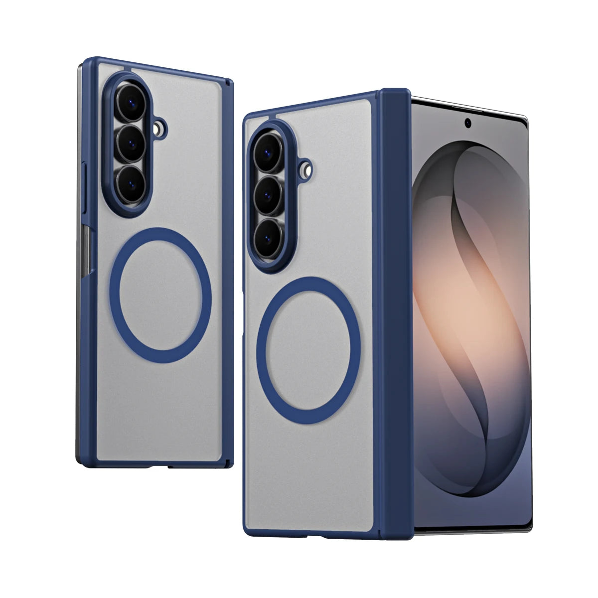 Luxury Business Shockproof Magnetic Case for Samsung Galaxy Z Fold 8 Ultra