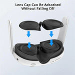 Soft Silicone Lens Protector for Meta Quest 3 VR Headset