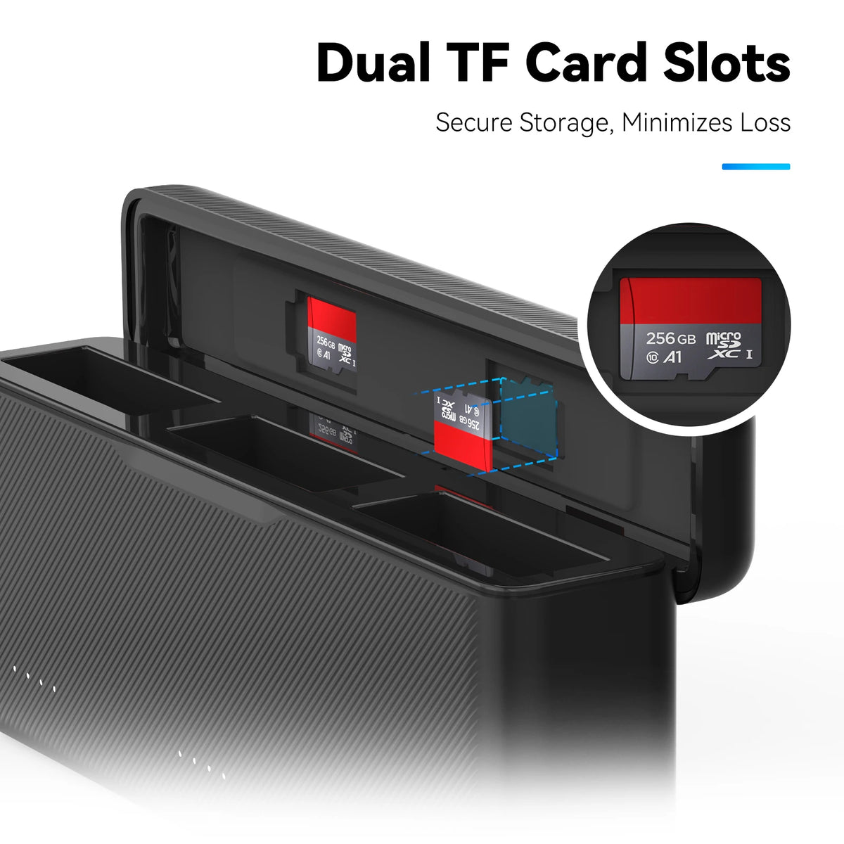 TELESIN Battery Charger for DJI OSMO Action Cameras