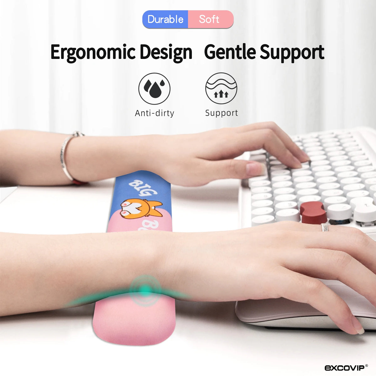 Corgi Design Ergonomic Keyboard Wrist Rest Pad