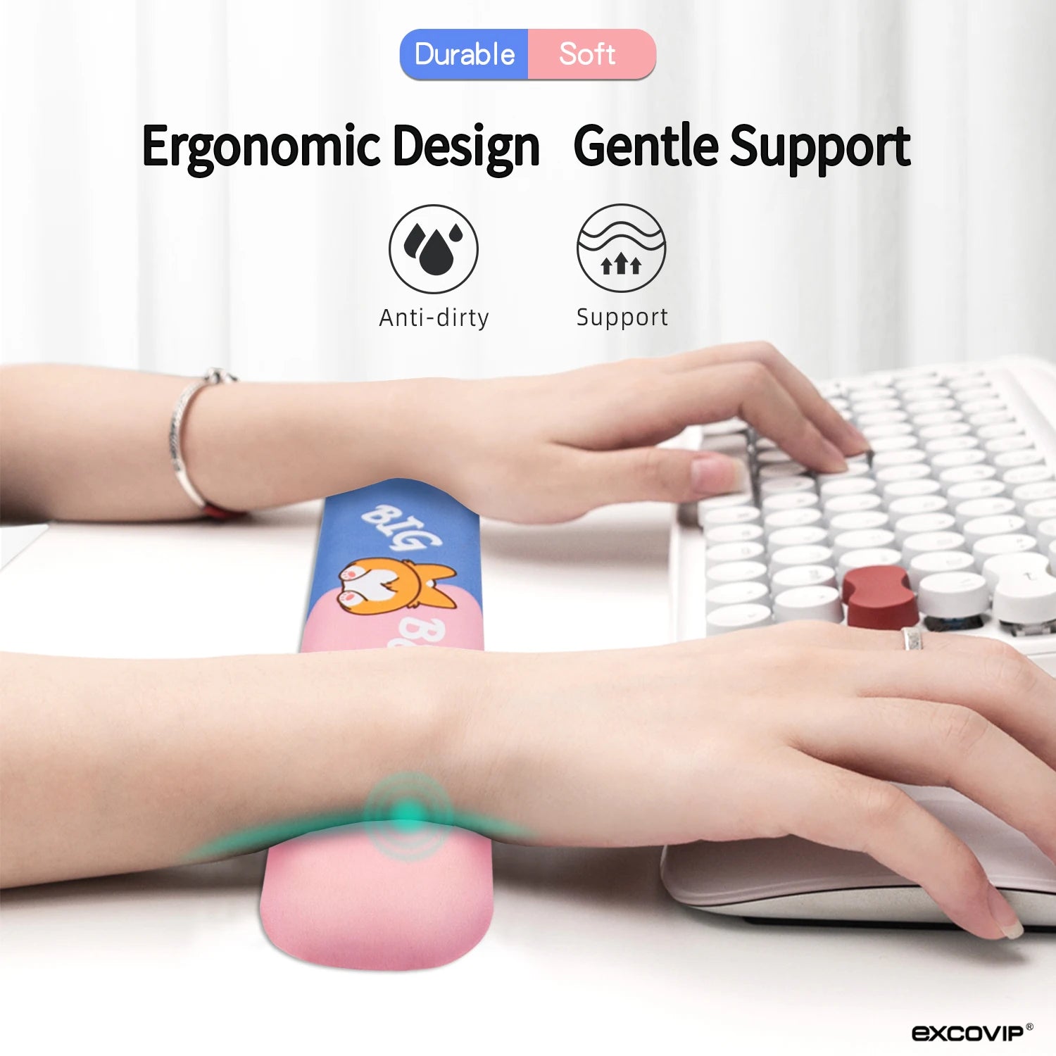 Corgi Design Ergonomic Keyboard Wrist Rest Pad