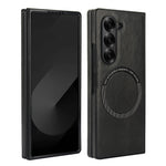 Retro Leather Magnetic Case for Samsung Galaxy Z Fold 7