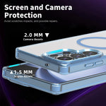 Premium Acrylic Transparent Magnetic Case for Samsung Galaxy S25 Series