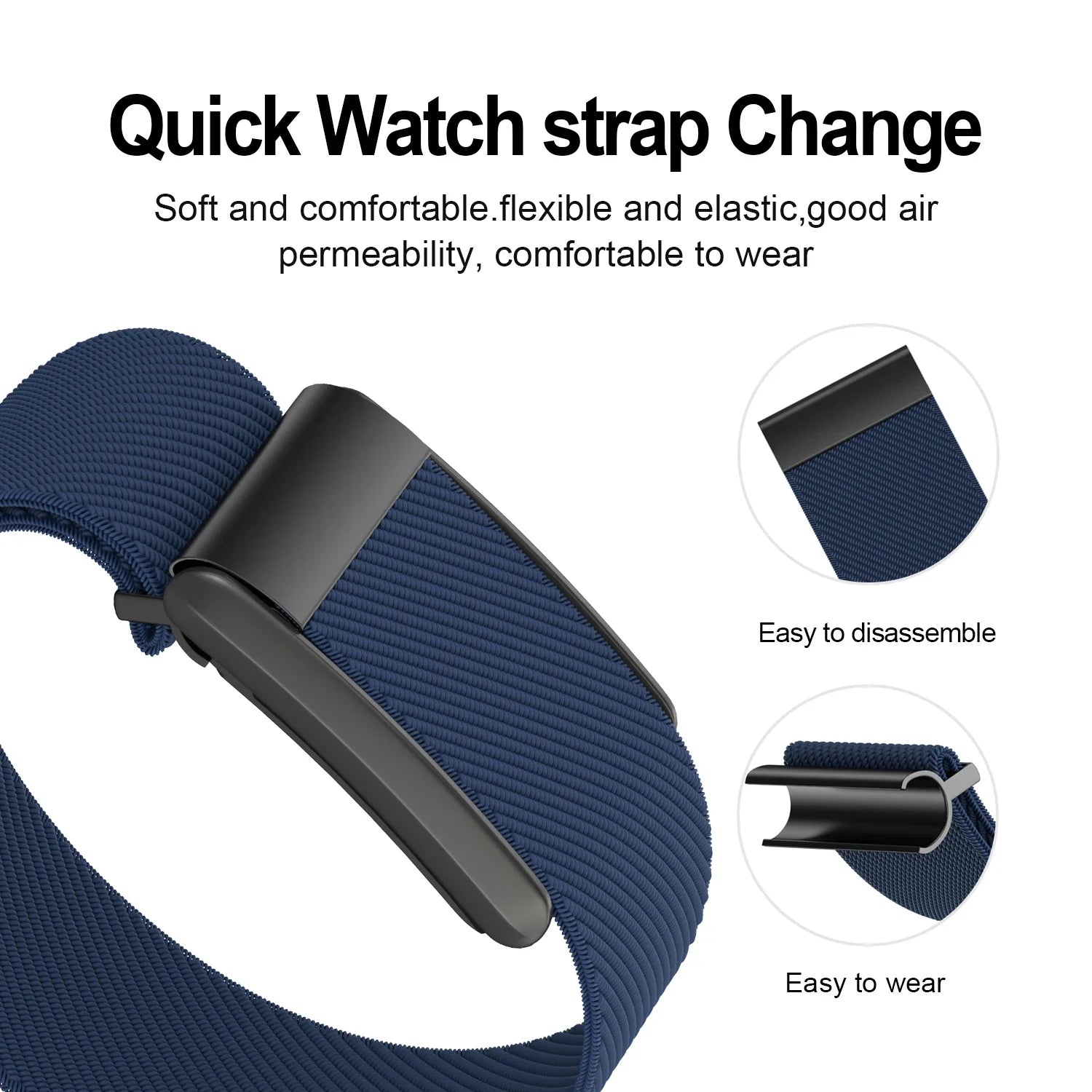 Stretchy Nylon Sports Band for Whoop 4.0