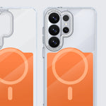 Luxury Transparent Magnetic Case for Samsung Galaxy S26 Series