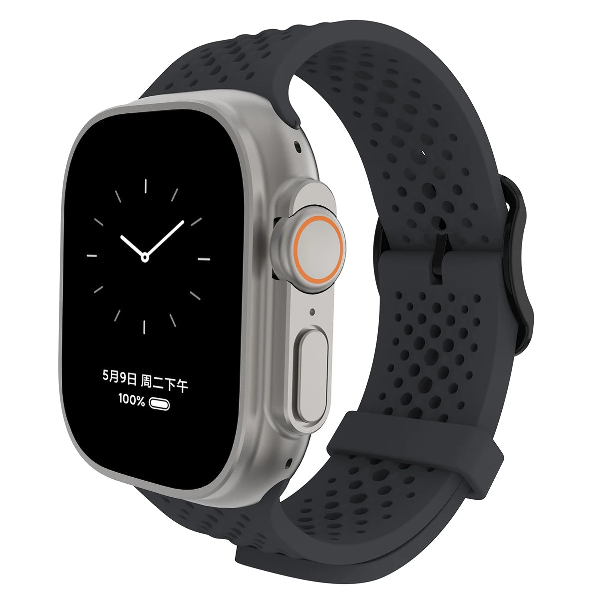 Durable Silicone Strap for Apple Watch