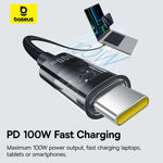 Baseus PD 100W USB-C to USB-C Fast Charging Cable