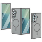 Translucent Matte Magnetic Case with Raised Camera Protection for Samsung Galaxy Z Fold 8 Ultra