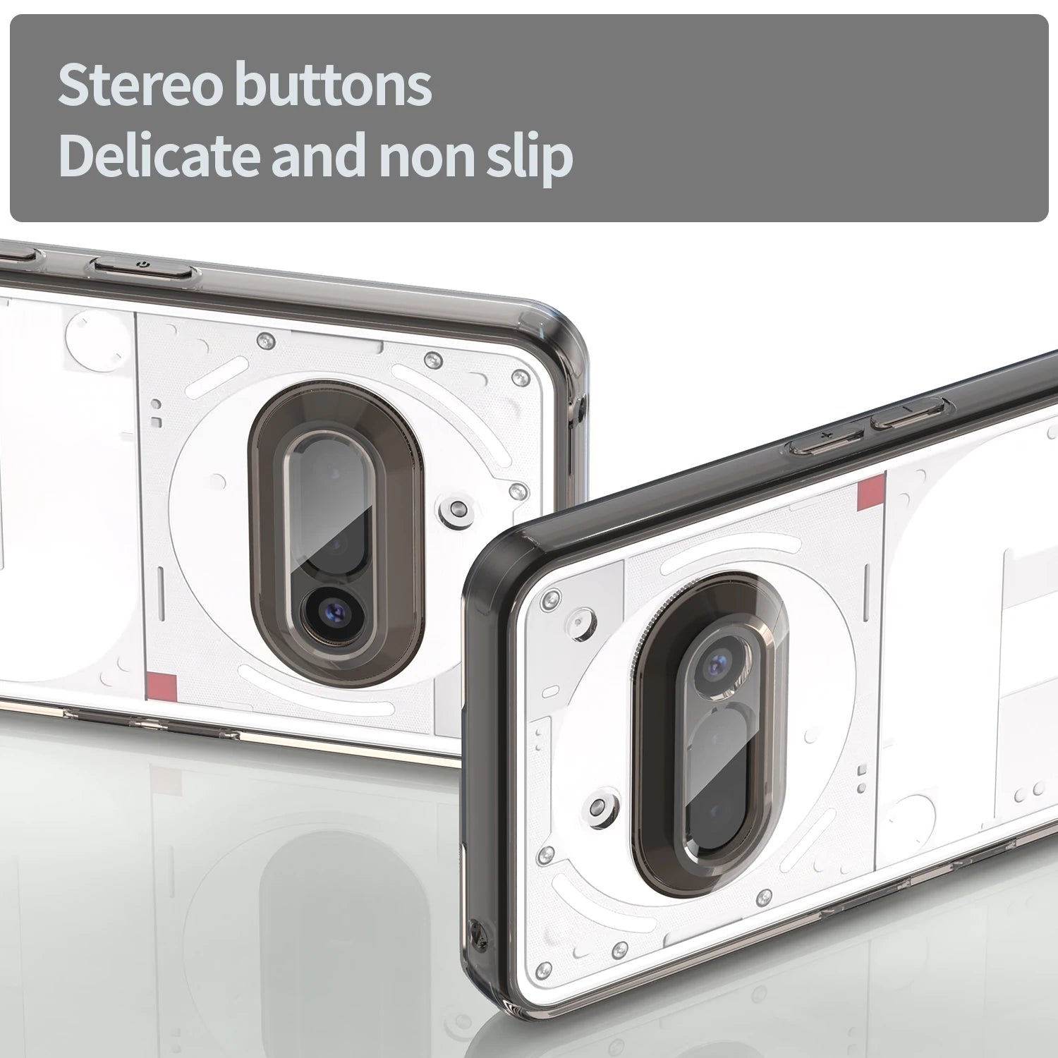 Clear Shockproof Magnetic Case for Nothing Phone 3a