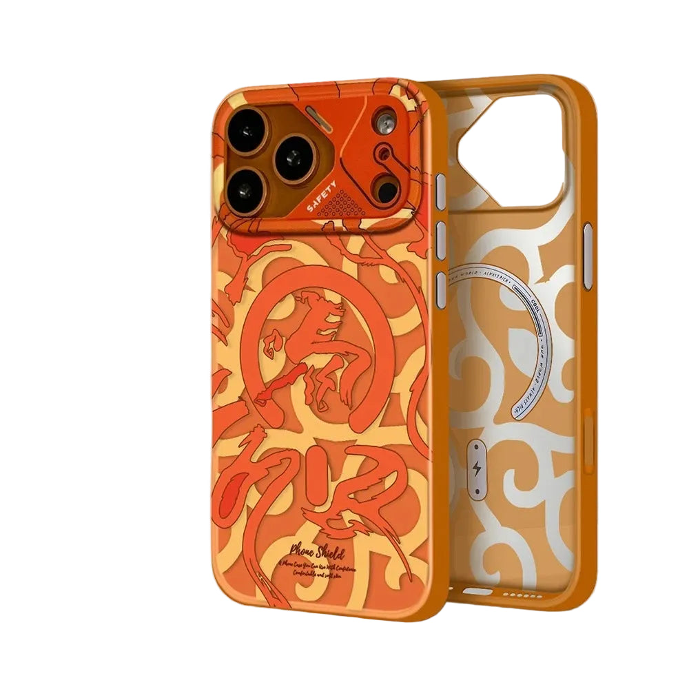 MagSafe Compatible Graffiti Pattern Case for iPhone 17 Series