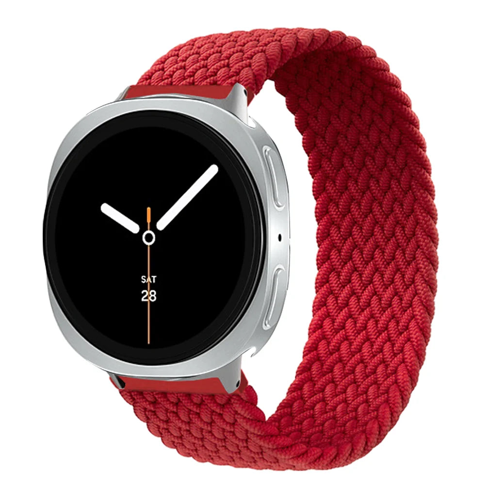 Braided Solo Loop Elastic Band for Samsung Galaxy Watch 8 / Galaxy Watch 8 Classic