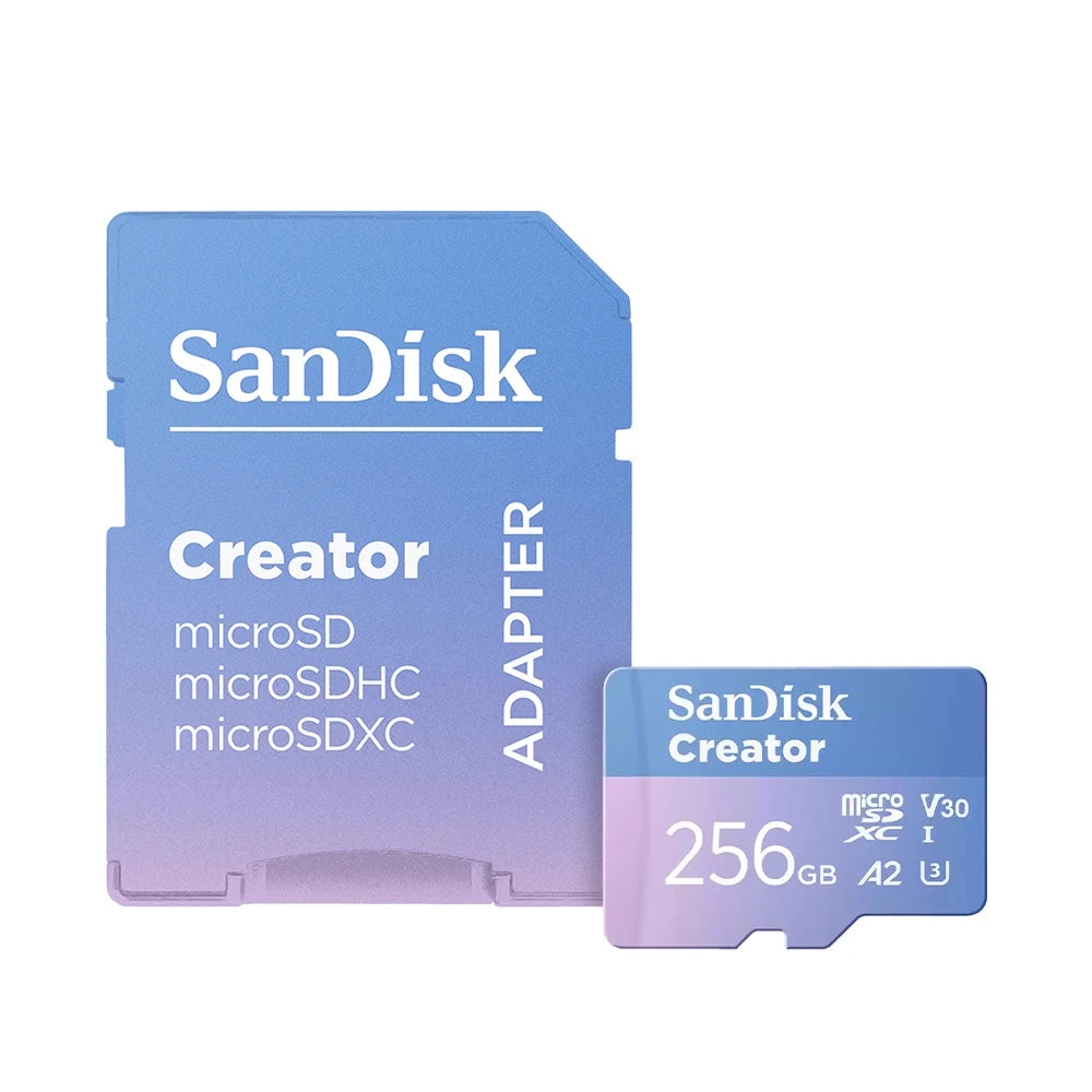 SanDisk V30 MicroSDXC Card With A2 Performance