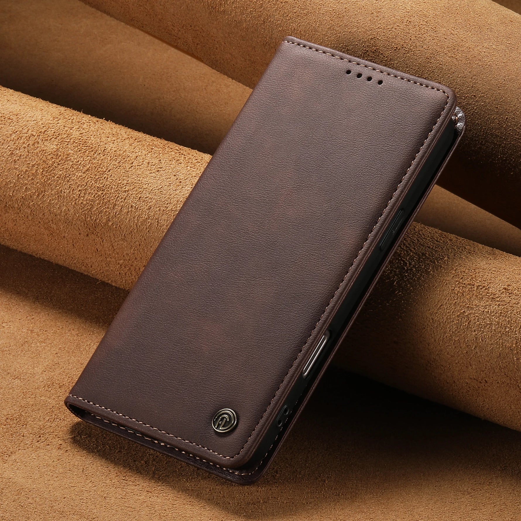 Samsung Galaxy S25 Series Leather Wallet Case with RFID Blocking