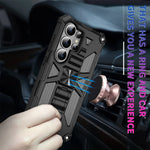Camouflage Military Armor Case with Kickstand for Samsung Galaxy S26 Series
