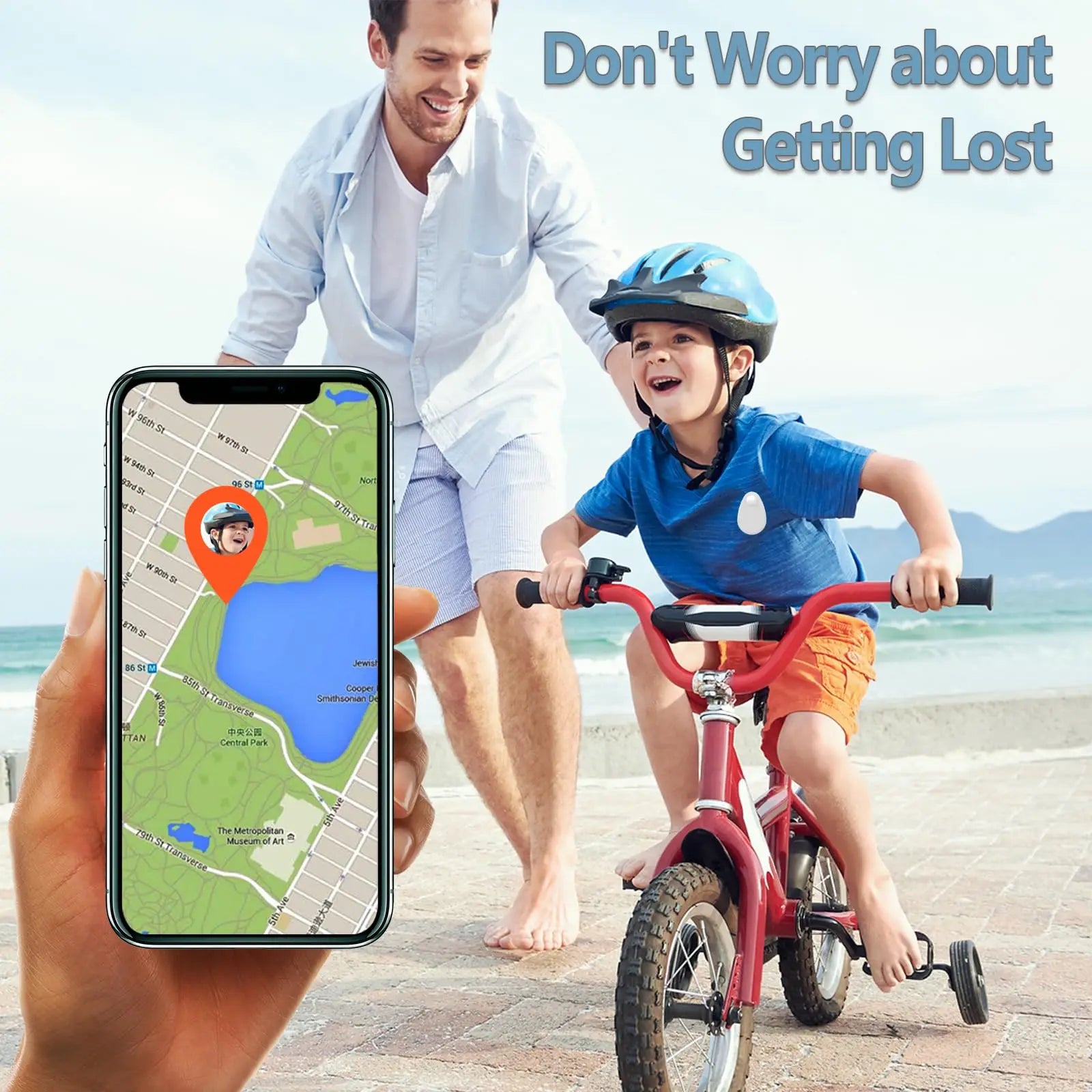 AirTag Protective Case with Safety Pin