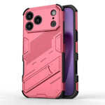 iPhone 17 Series Punk Style Bumper Shield Protective Case with Holder