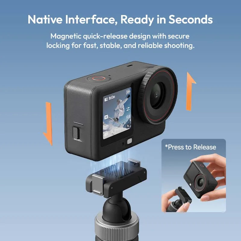 Ulanzi MT95 Portable Mini Tripod Selfie Stick for Action Cameras
