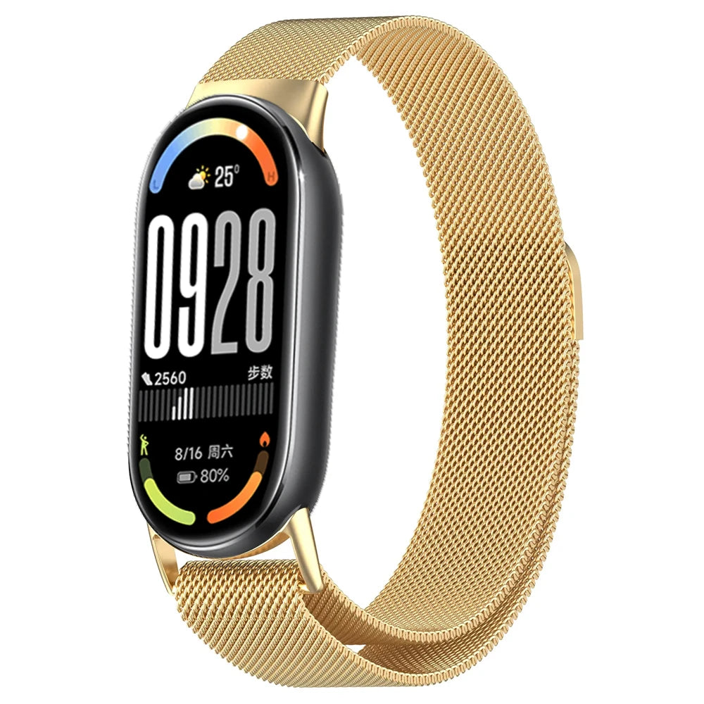 Stainless Steel Magnetic Strap for Xiaomi Smart Band 10