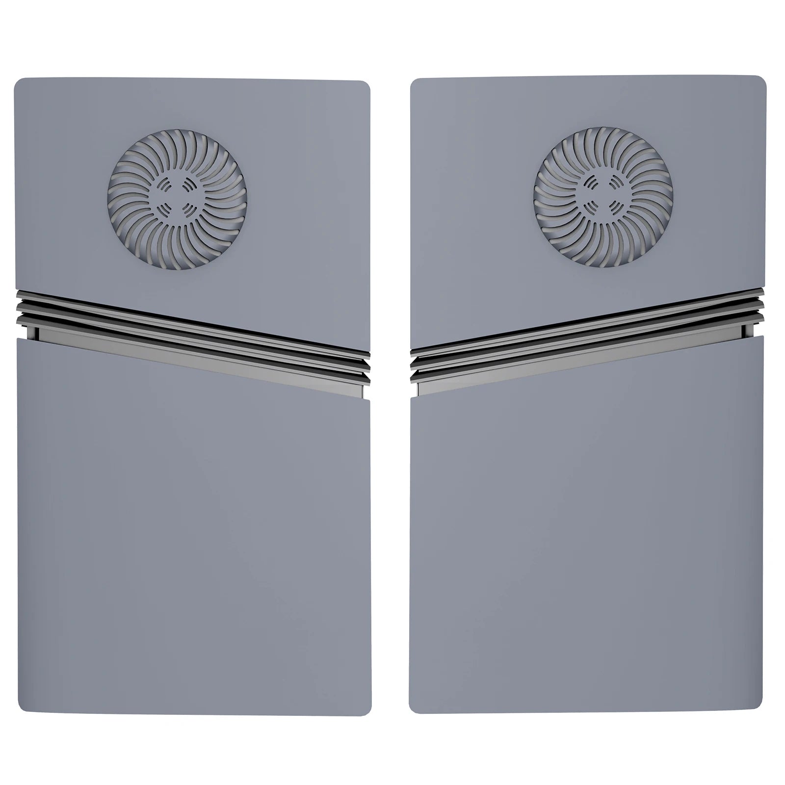 30th Anniversary Gray Faceplates with RGB LED for PlayStation 5 Pro Digital Edition