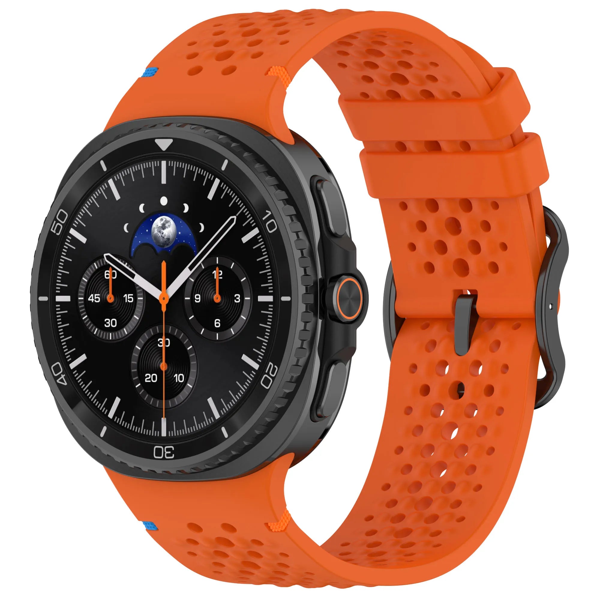Perforated Silicone Watch Band for Samsung Galaxy Watch 9