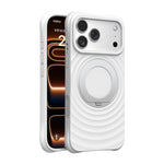 Water Ripple Silicone Case with 360-Degree Holder for iPhone 17 Series