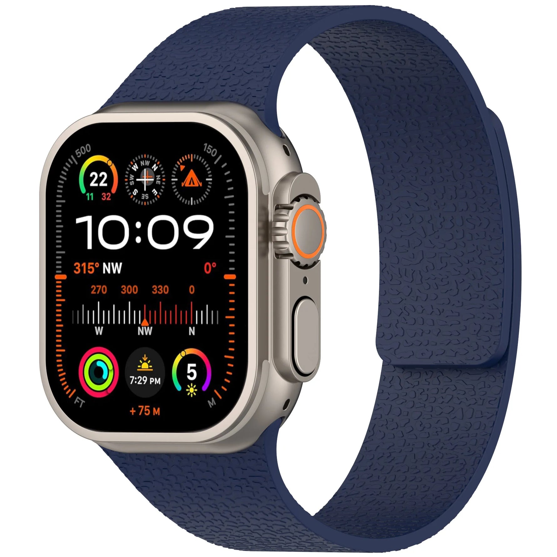 Magnetic Closure Silicone Sport Band for Apple Watch