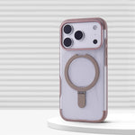 Premium Translucent MagSafe Case with Ring Kickstand for iPhone 17 Series