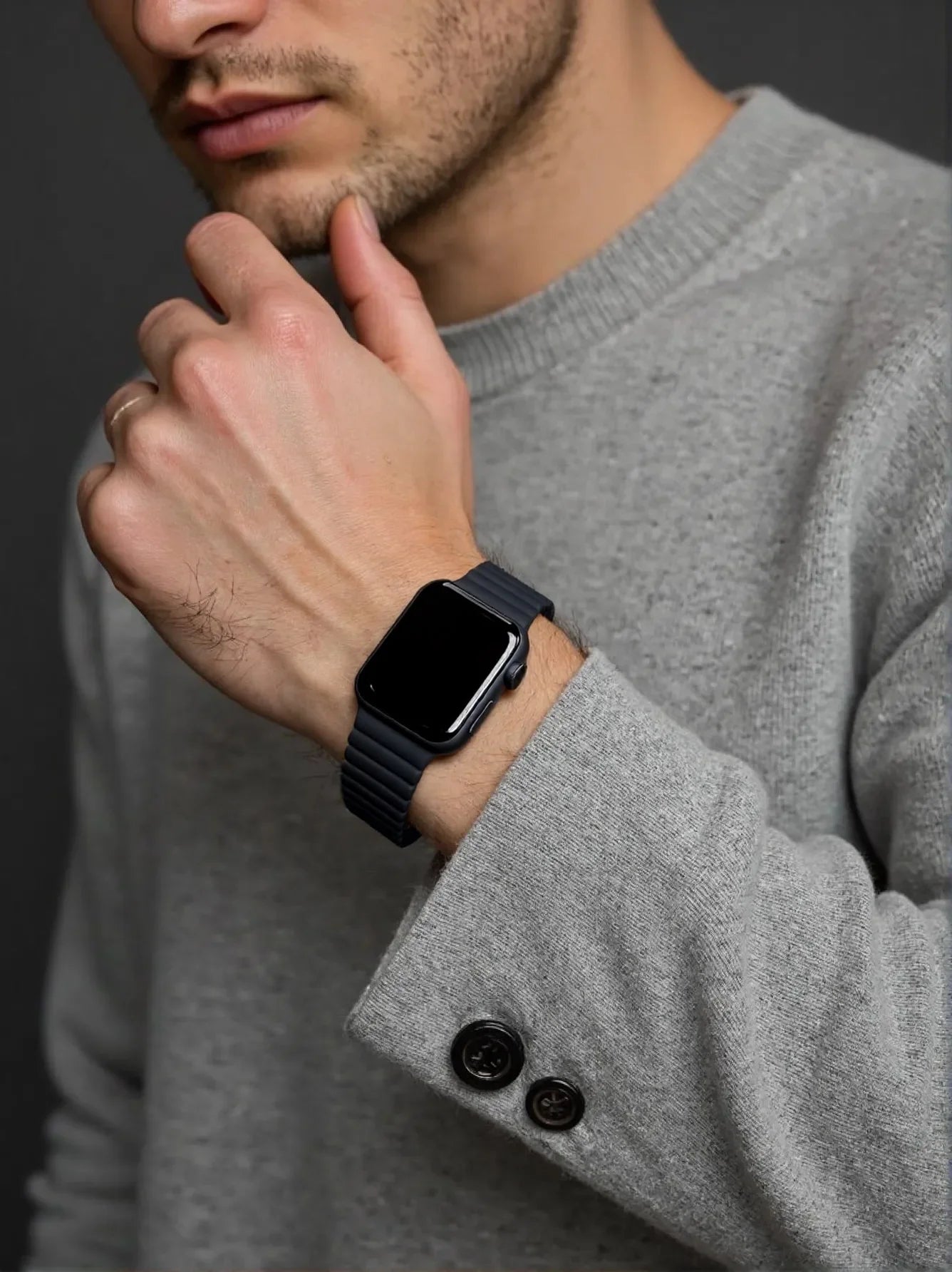 Premium Magnetic Loop Strap for Apple Watch