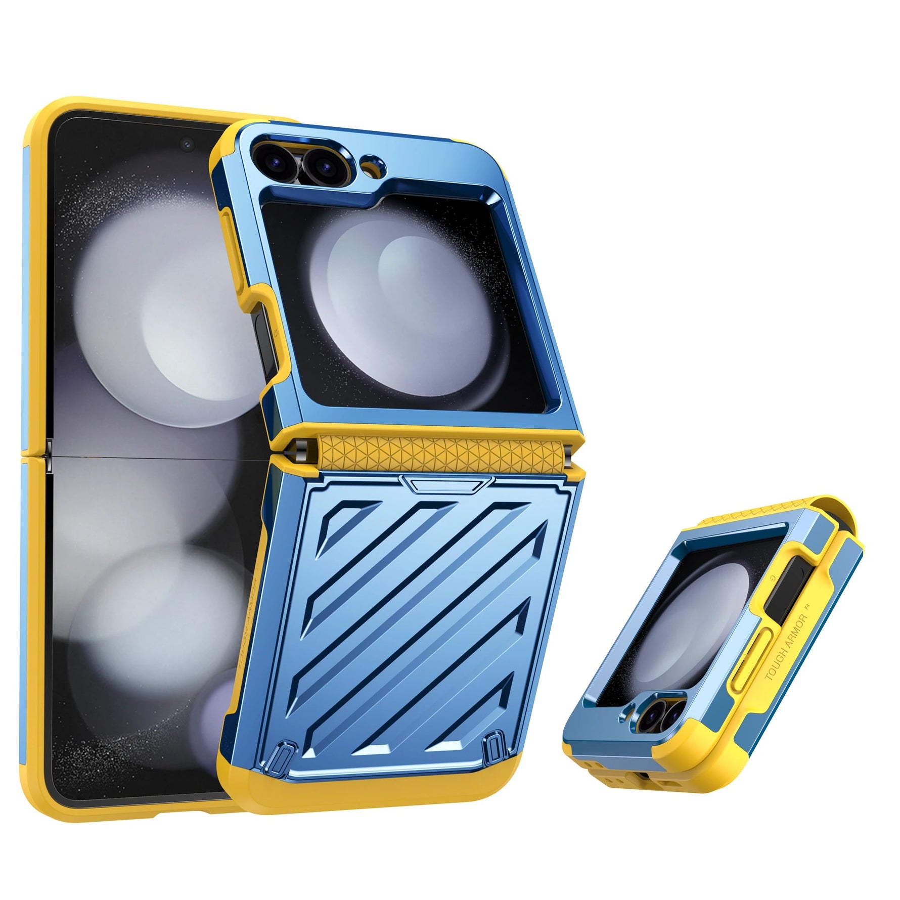 Premium Electroplated Hinge Protective Case for Samsung Galaxy Z Flip 6