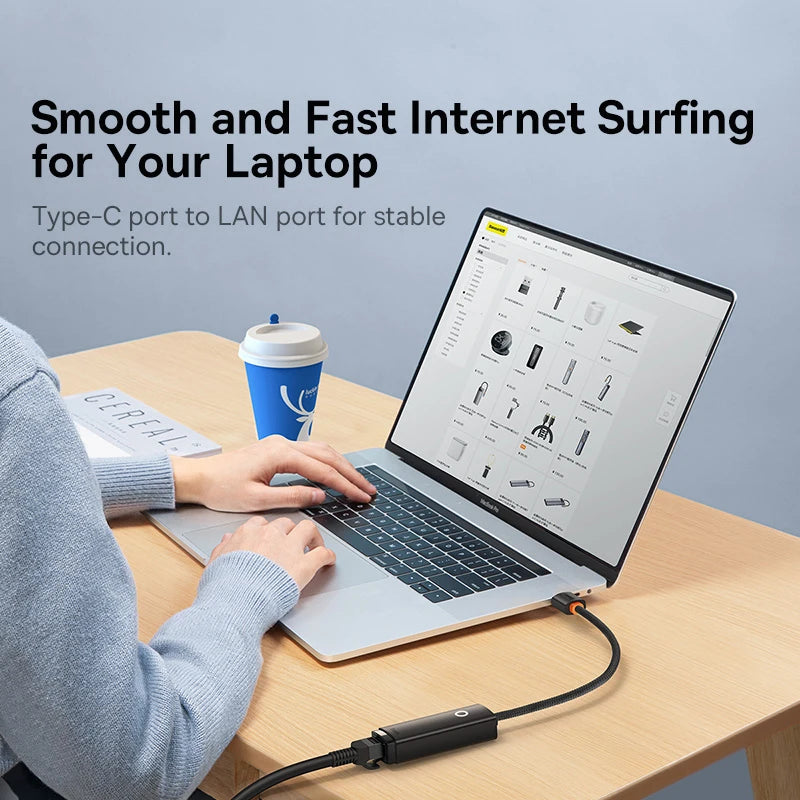 BASEUS USB to RJ45 Ethernet Adapter