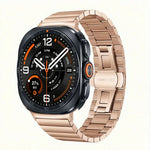 Diamond Quilted Pin-and-Buckle Watch Strap for Samsung Galaxy Watch 9