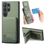 RFID-Blocking Magnetic Wallet Case with Card Holder for Samsung Galaxy S25 Series