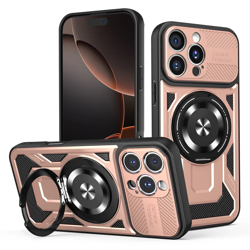 Heavy-Duty Armor MagSafe Case for iPhone 15 Series