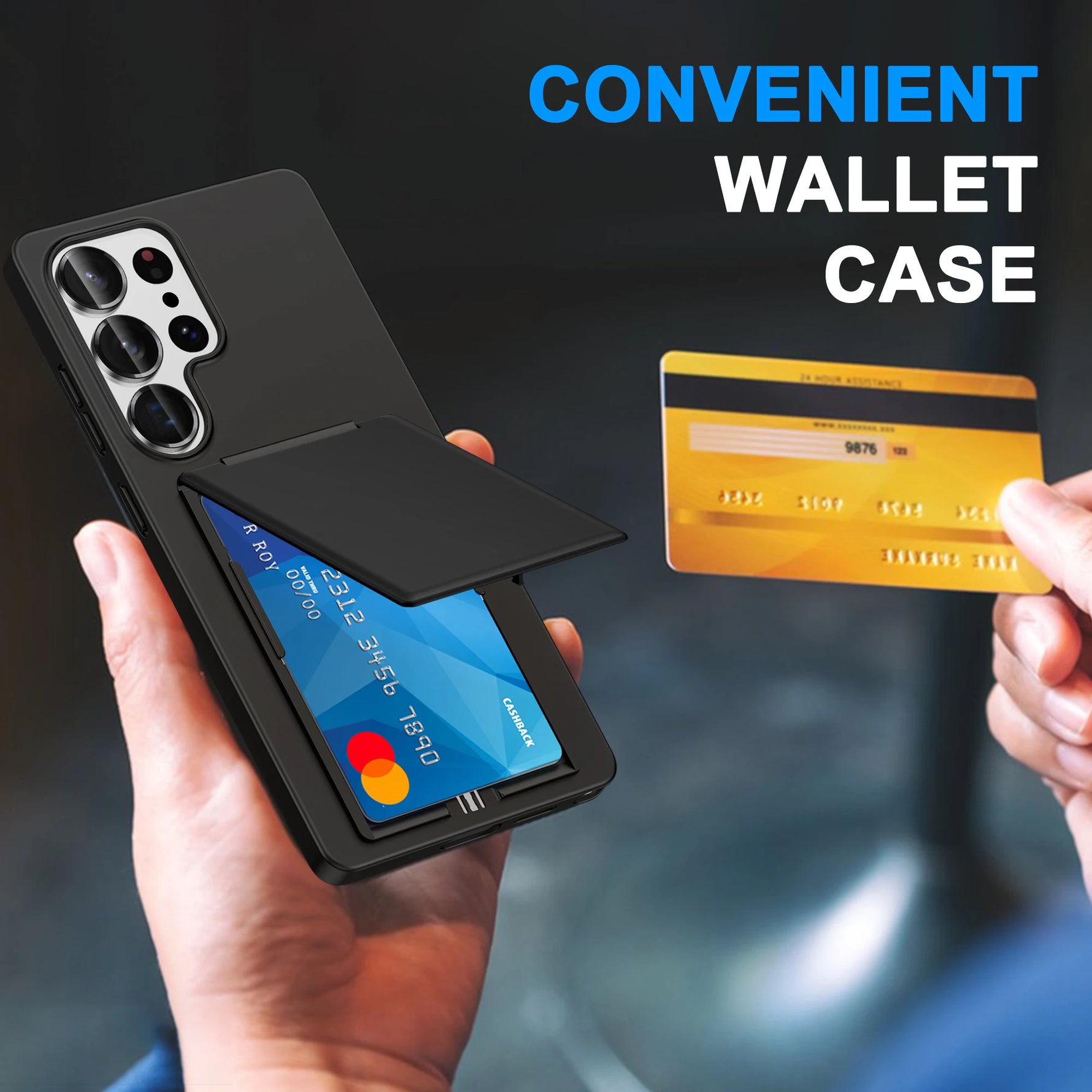 Fall-Protective Wallet Case for Samsung Galaxy S26 Series