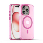 Premium Transparent Matte MagSafe Case for iPhone 16 Series