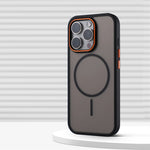 Shockproof Matte Translucent MagSafe Case for iPhone 16 Series