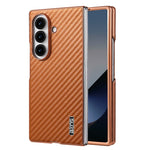 Luxury Carbon Fiber Pattern Phone Case for Samsung Galaxy Z Fold 7
