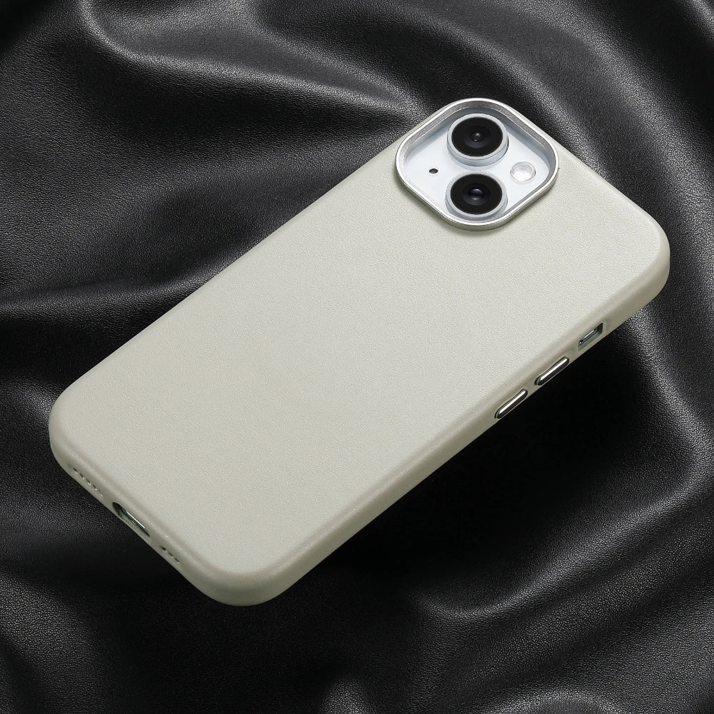 MagSafe Compatible Leather Case for iPhone 17 Series