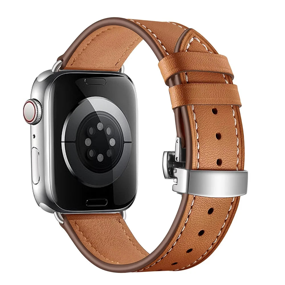 Premium Genuine Leather Band for Apple Watch