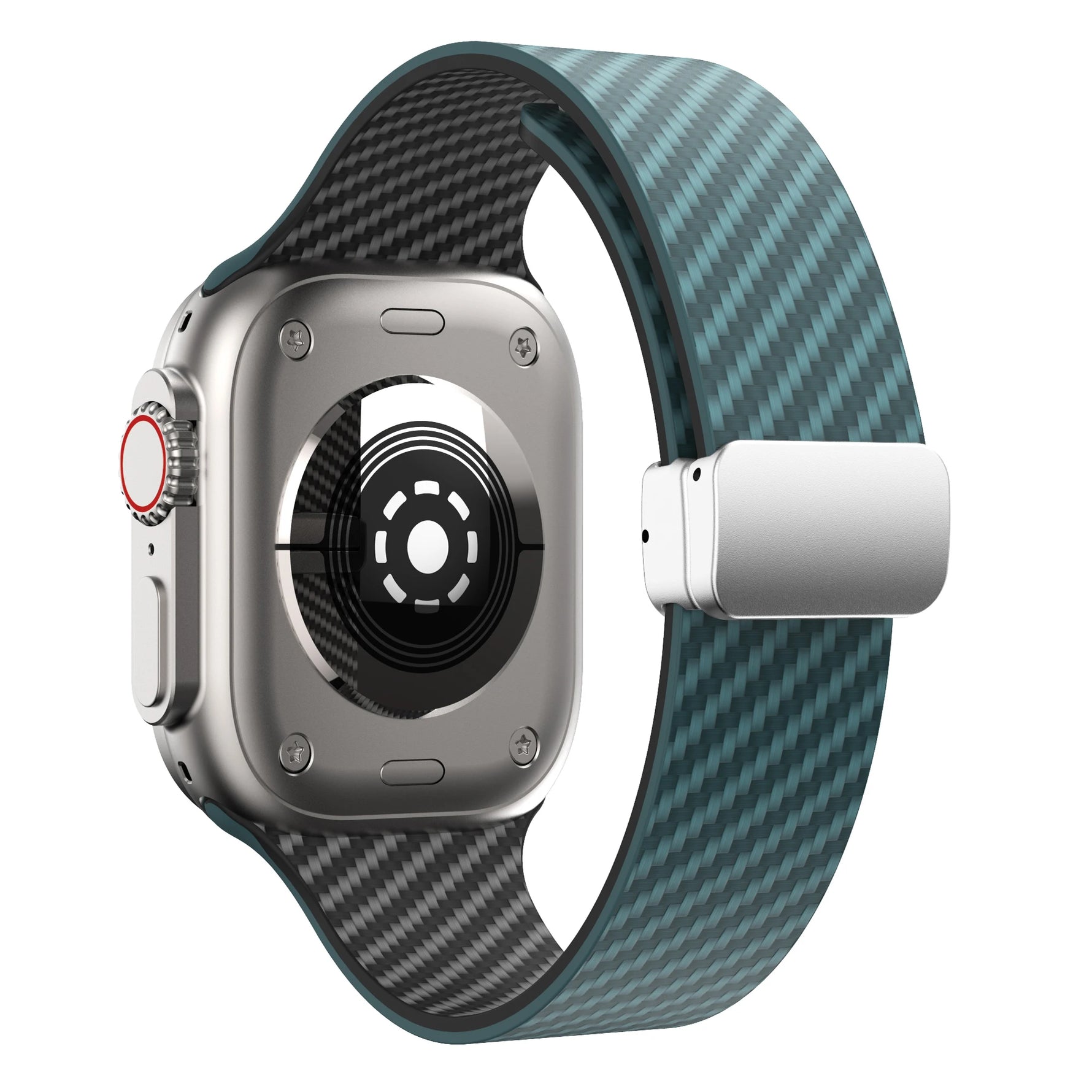 Carbon Fiber Pattern Magnetic Straps for Apple Watch