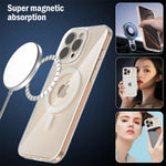 Ultra-Thin Soft Transparent Silicone MagSafe Case for iPhone 16 Series