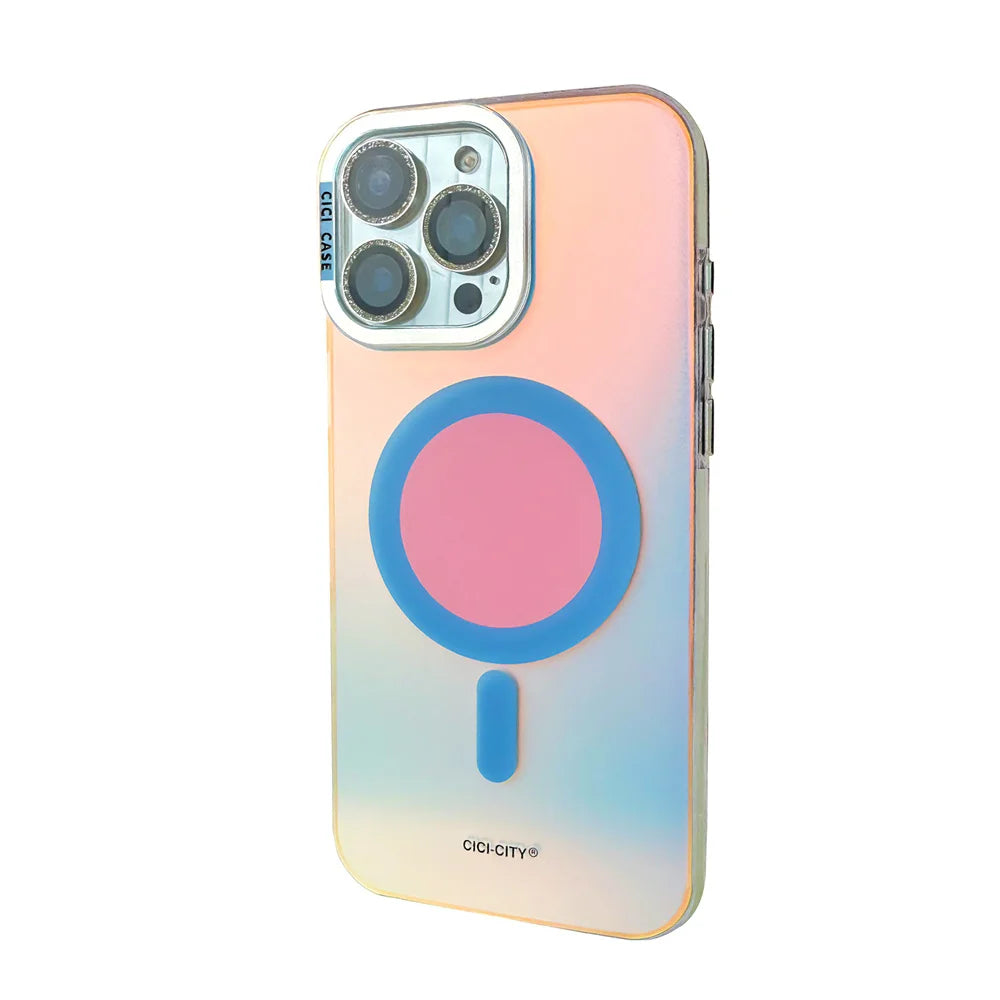 Luxury Fashion Matte Color-Changing MagSafe Case for iPhone 15 Series