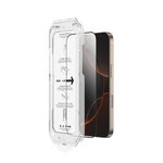 9H Tempered Glass Screen Protector with Quick-Fit Installation Frame for iPhone 15