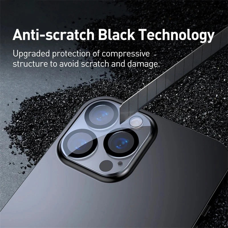 2-Pack Tempered Glass Camera Lens Protector for iPhone 16 Series