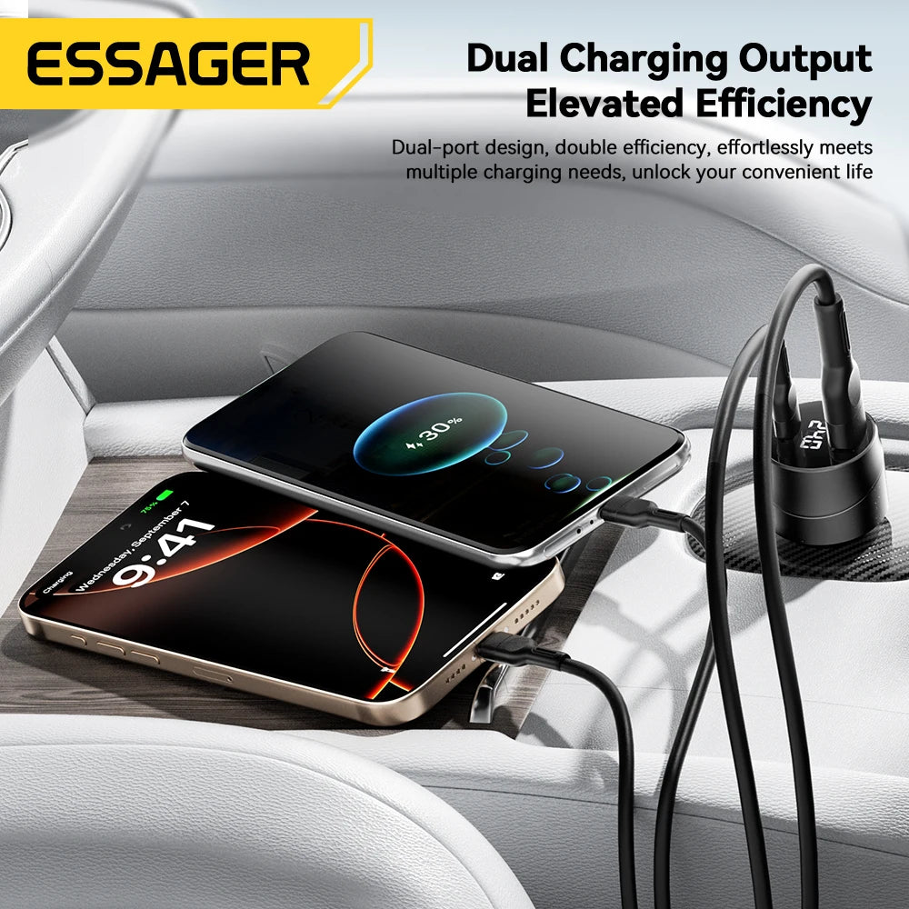 Essager 140W PD 3.1 Car Charger